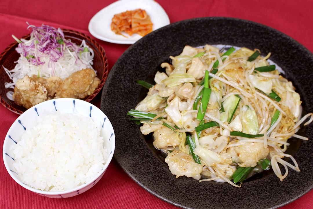 ホルモン焼そば